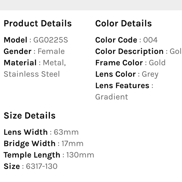 Gucci Black Oversized Sunglasses - Picture 7 of 11